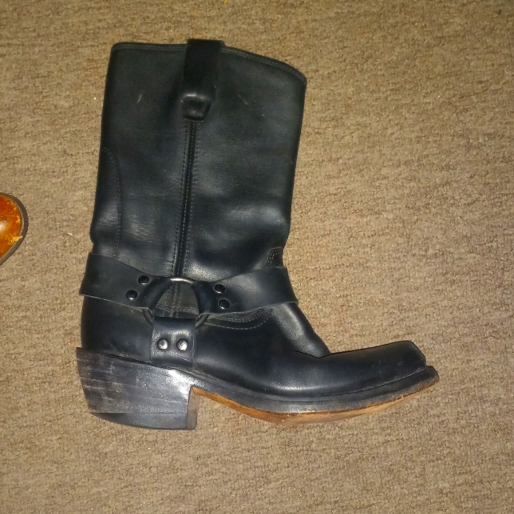 Durango Black Leather Boots